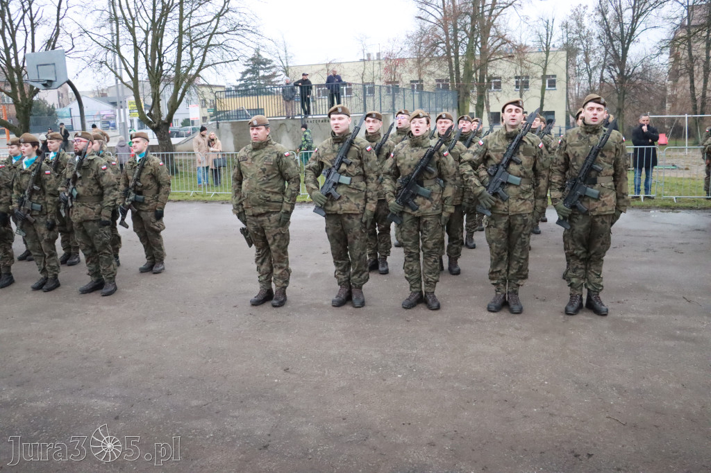 Fotorelacja: Defilada 13. Śląskiej Brygady Obrony Terytorialnej w Myszkowie