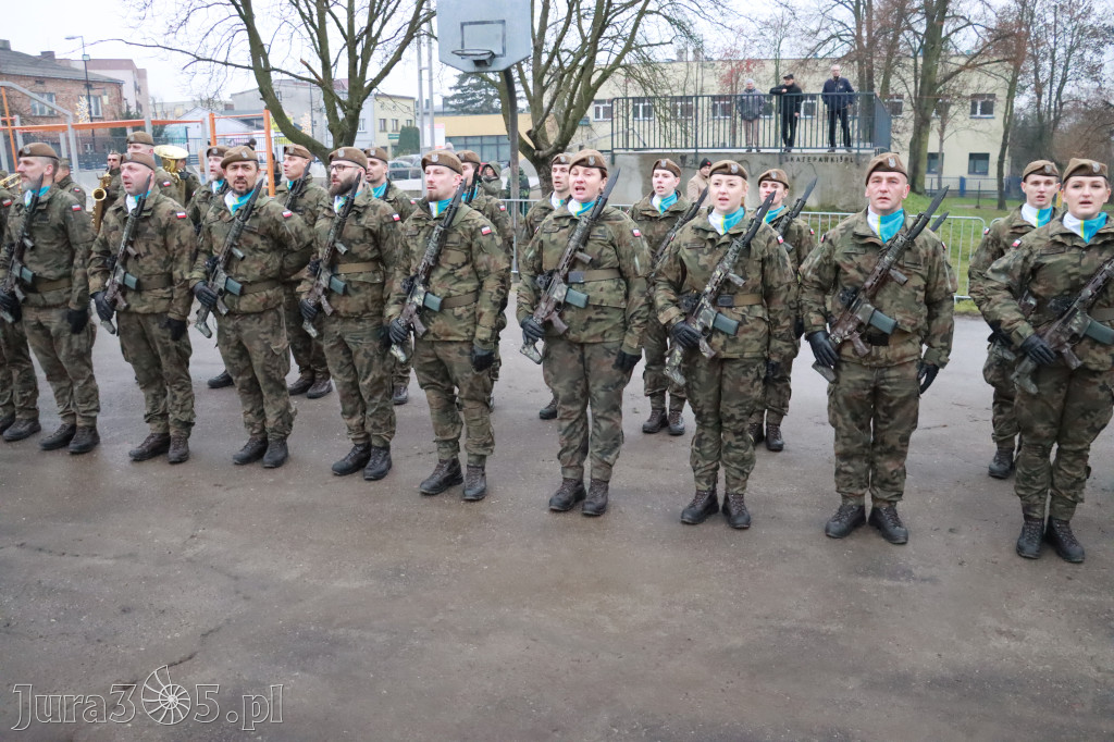 Fotorelacja: Defilada 13. Śląskiej Brygady Obrony Terytorialnej w Myszkowie