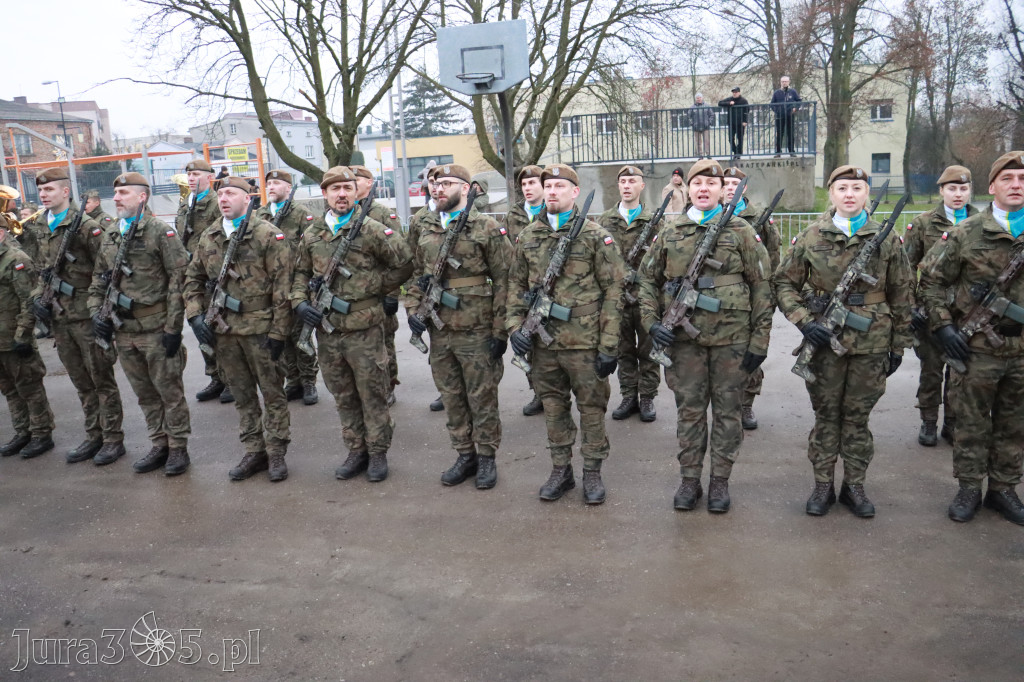 Fotorelacja: Defilada 13. Śląskiej Brygady Obrony Terytorialnej w Myszkowie