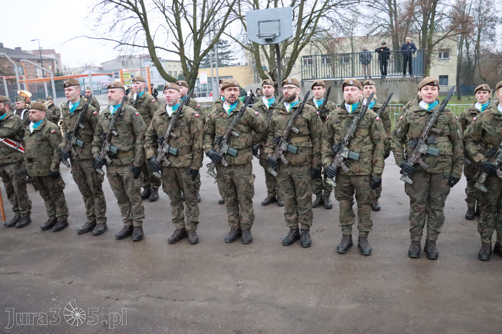 Fotorelacja: Defilada 13. Śląskiej Brygady Obrony Terytorialnej w Myszkowie