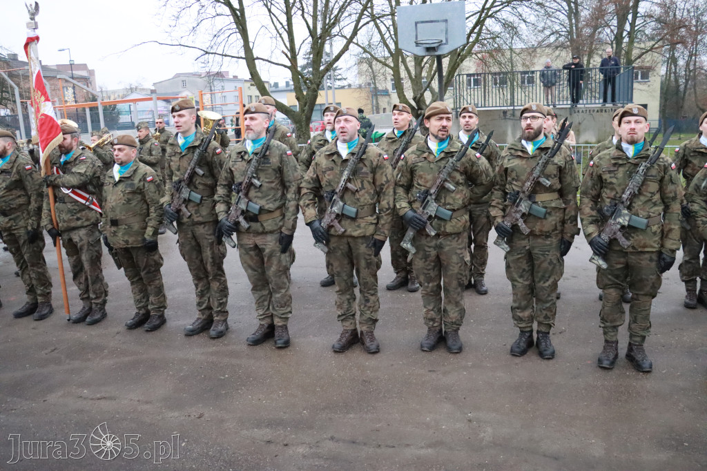 Fotorelacja: Defilada 13. Śląskiej Brygady Obrony Terytorialnej w Myszkowie