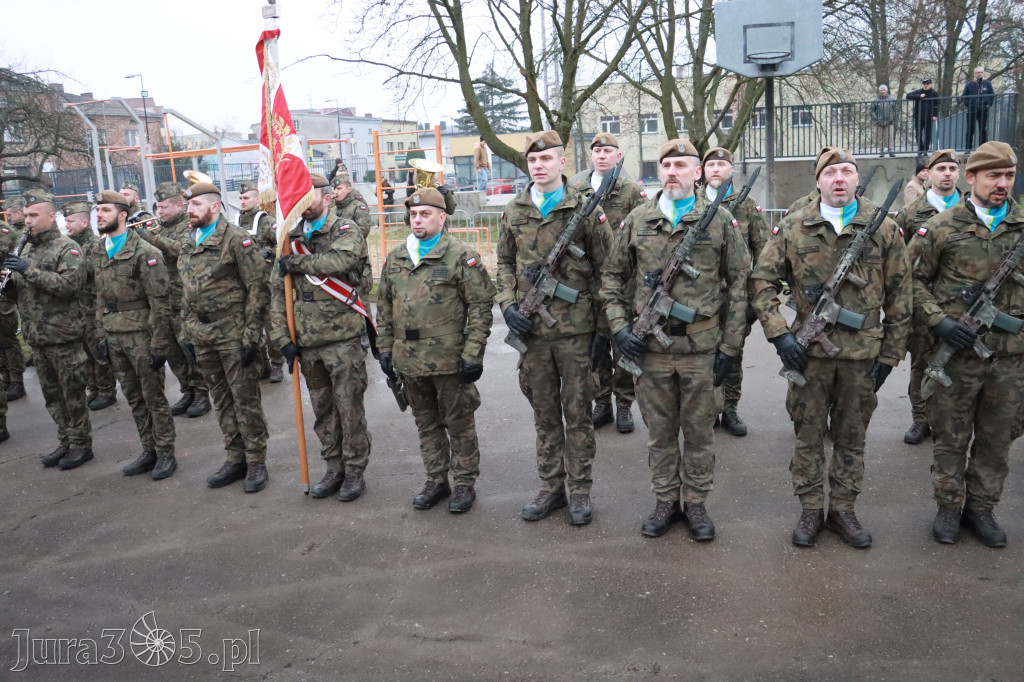 Fotorelacja: Defilada 13. Śląskiej Brygady Obrony Terytorialnej w Myszkowie