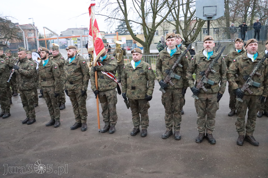 Fotorelacja: Defilada 13. Śląskiej Brygady Obrony Terytorialnej w Myszkowie