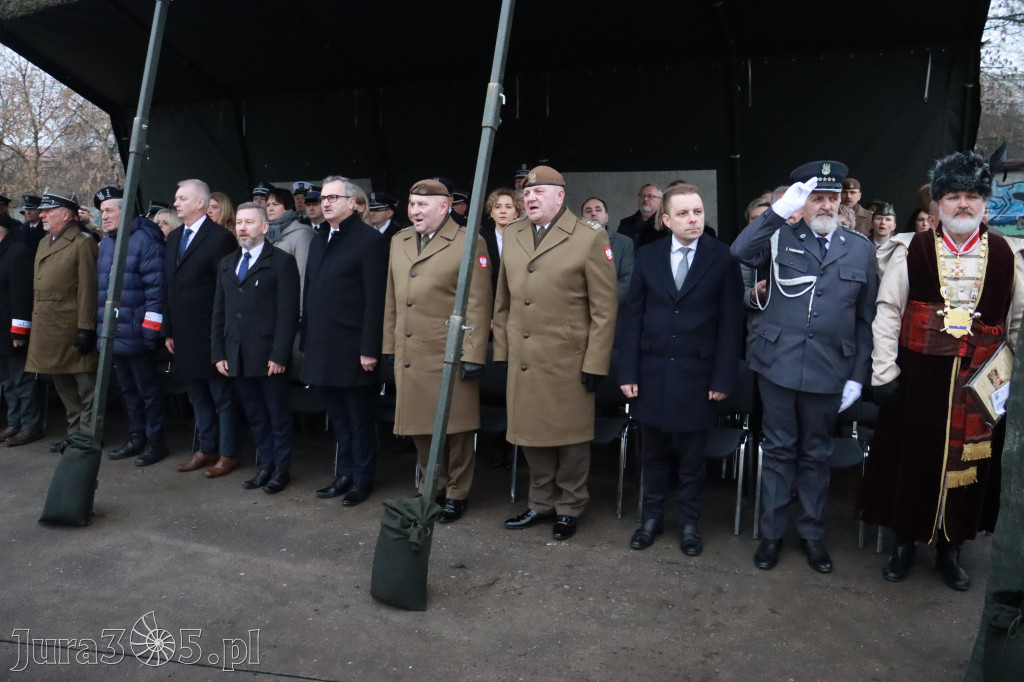 Fotorelacja: Defilada 13. Śląskiej Brygady Obrony Terytorialnej w Myszkowie