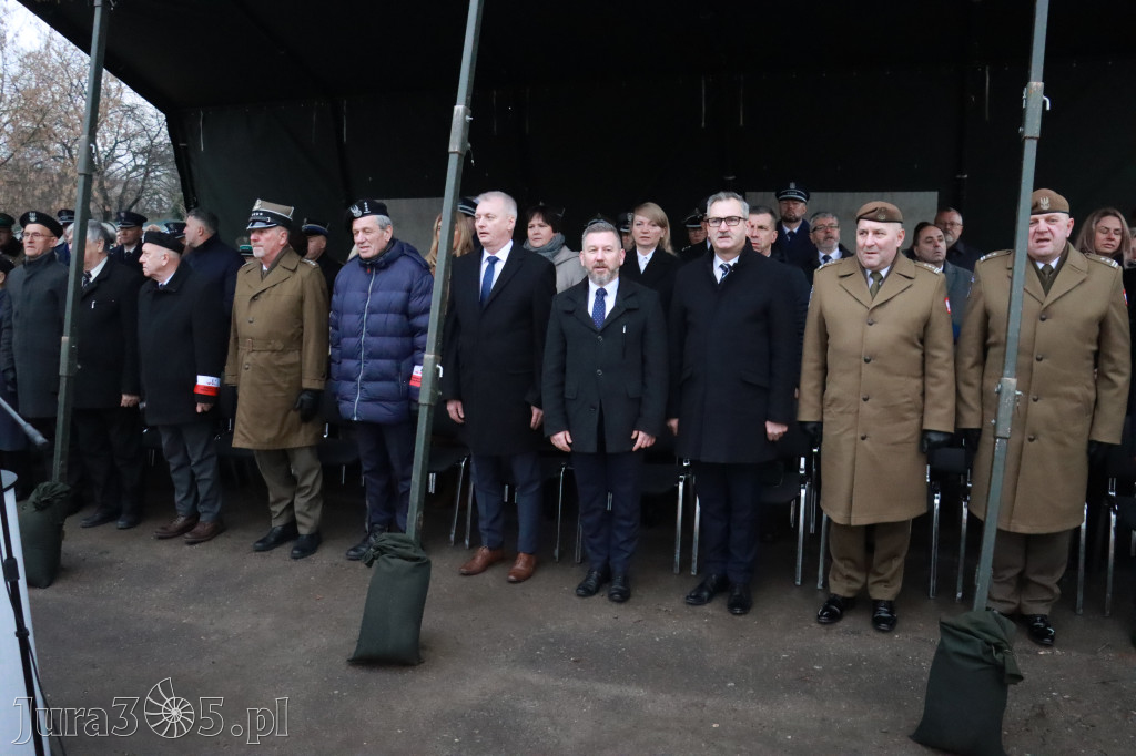 Fotorelacja: Defilada 13. Śląskiej Brygady Obrony Terytorialnej w Myszkowie