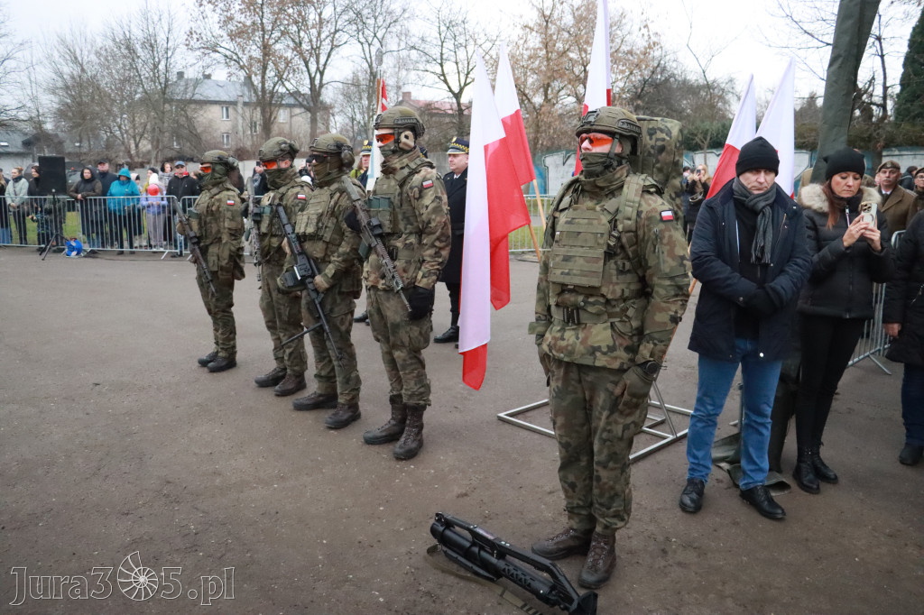 Fotorelacja: Defilada 13. Śląskiej Brygady Obrony Terytorialnej w Myszkowie