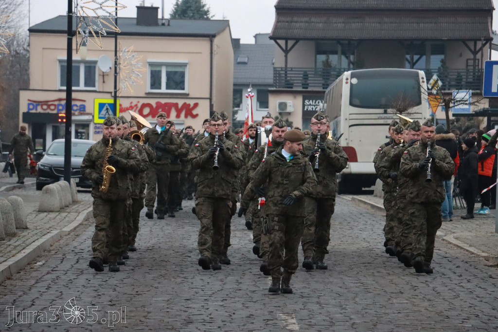 Fotorelacja: Defilada 13. Śląskiej Brygady Obrony Terytorialnej w Myszkowie