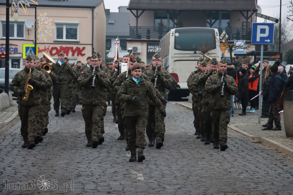 Fotorelacja: Defilada 13. Śląskiej Brygady Obrony Terytorialnej w Myszkowie