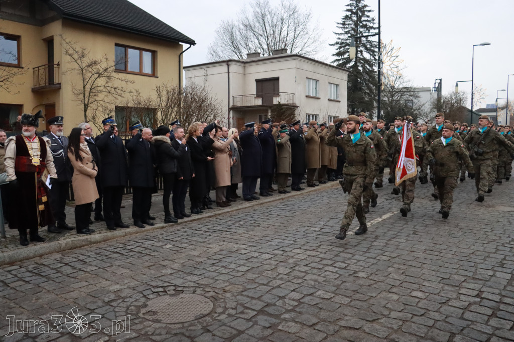 Fotorelacja: Defilada 13. Śląskiej Brygady Obrony Terytorialnej w Myszkowie