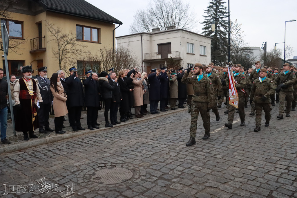 Fotorelacja: Defilada 13. Śląskiej Brygady Obrony Terytorialnej w Myszkowie