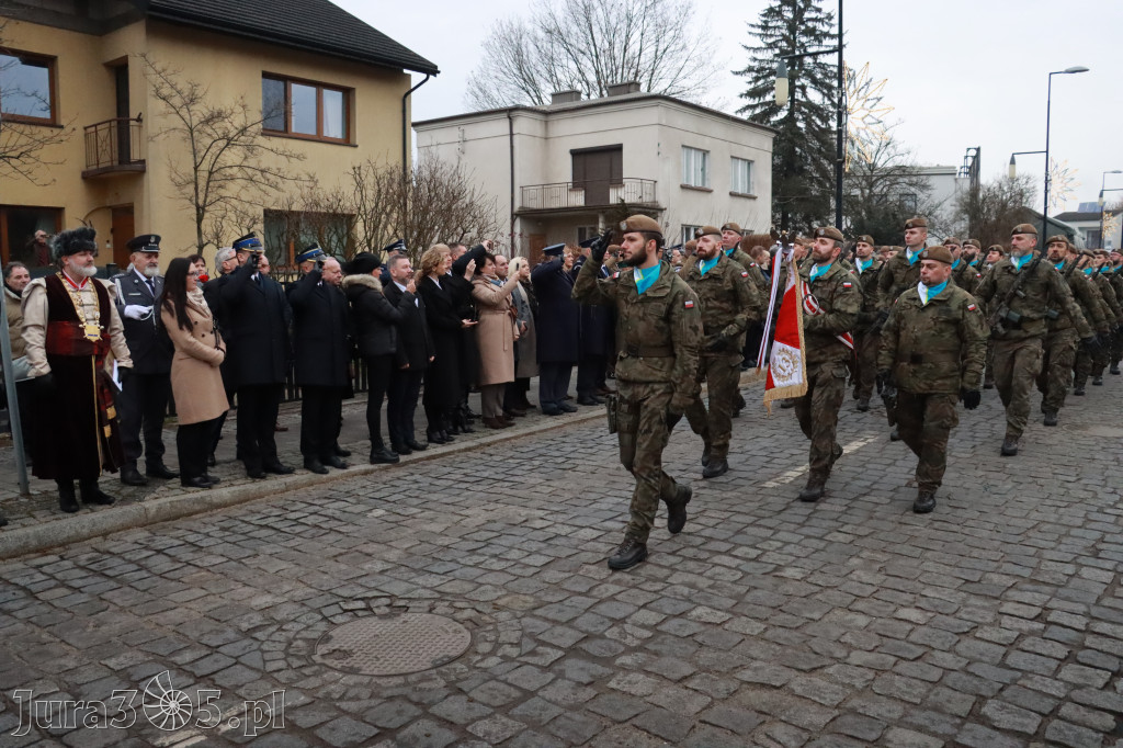 Fotorelacja: Defilada 13. Śląskiej Brygady Obrony Terytorialnej w Myszkowie