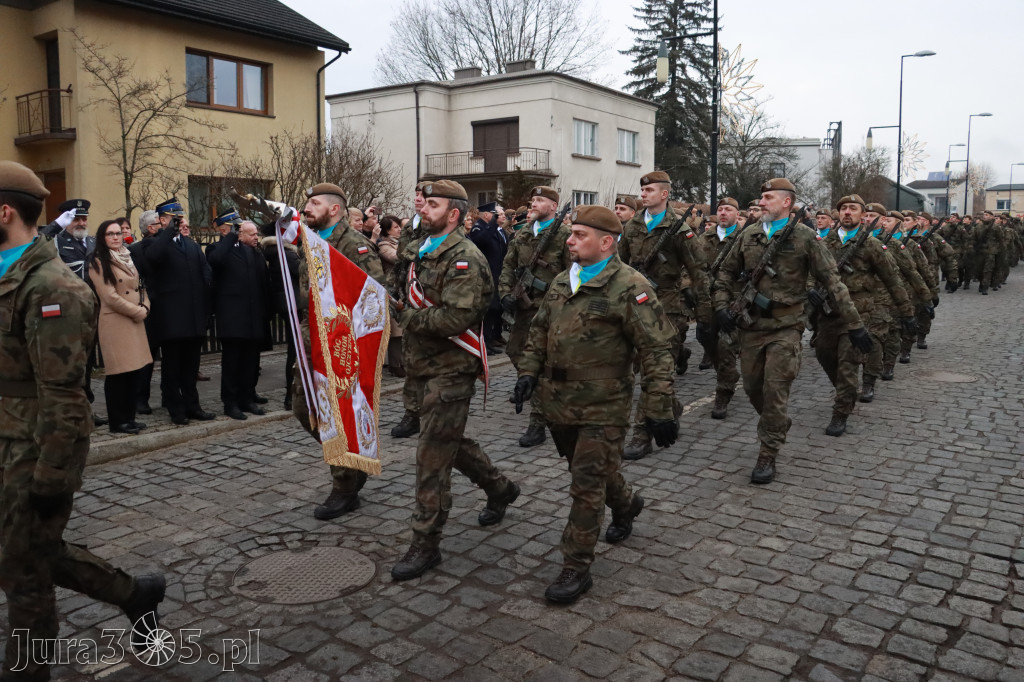 Fotorelacja: Defilada 13. Śląskiej Brygady Obrony Terytorialnej w Myszkowie