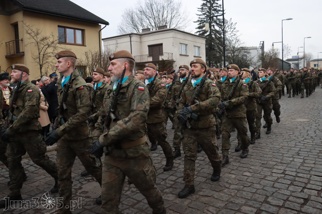 Fotorelacja: Defilada 13. Śląskiej Brygady Obrony Terytorialnej w Myszkowie
