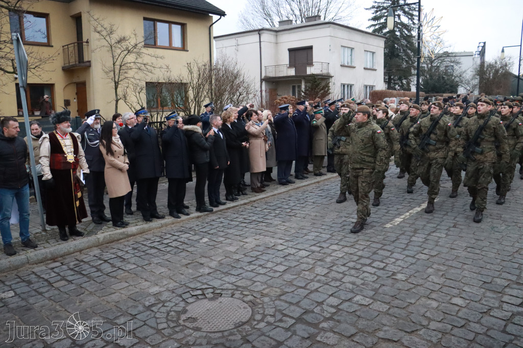 Fotorelacja: Defilada 13. Śląskiej Brygady Obrony Terytorialnej w Myszkowie
