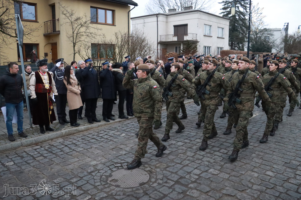 Fotorelacja: Defilada 13. Śląskiej Brygady Obrony Terytorialnej w Myszkowie