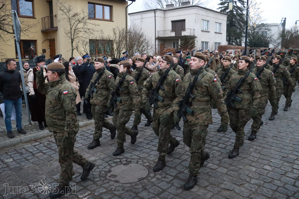 Fotorelacja: Defilada 13. Śląskiej Brygady Obrony Terytorialnej w Myszkowie