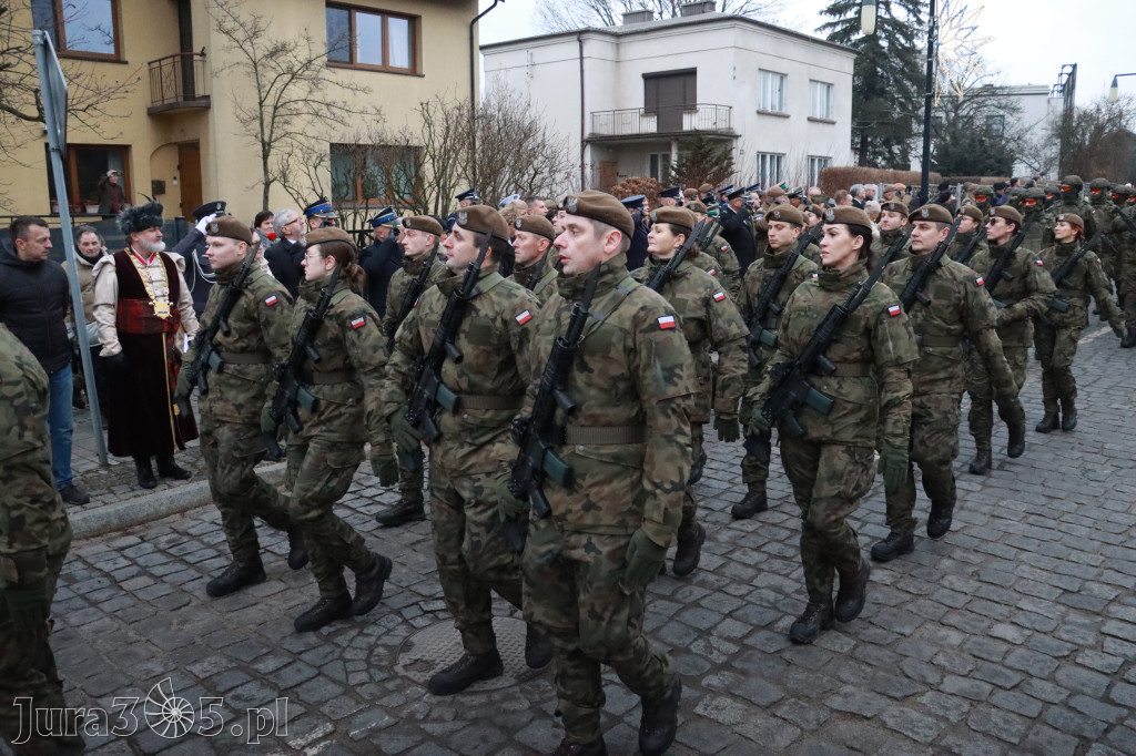 Fotorelacja: Defilada 13. Śląskiej Brygady Obrony Terytorialnej w Myszkowie