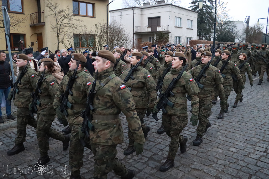 Fotorelacja: Defilada 13. Śląskiej Brygady Obrony Terytorialnej w Myszkowie