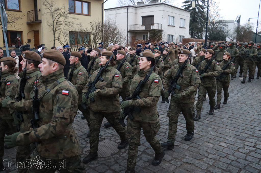 Fotorelacja: Defilada 13. Śląskiej Brygady Obrony Terytorialnej w Myszkowie