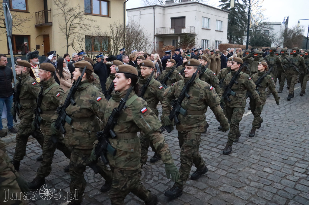 Fotorelacja: Defilada 13. Śląskiej Brygady Obrony Terytorialnej w Myszkowie