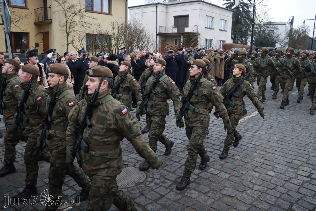 Fotorelacja: Defilada 13. Śląskiej Brygady Obrony Terytorialnej w Myszkowie