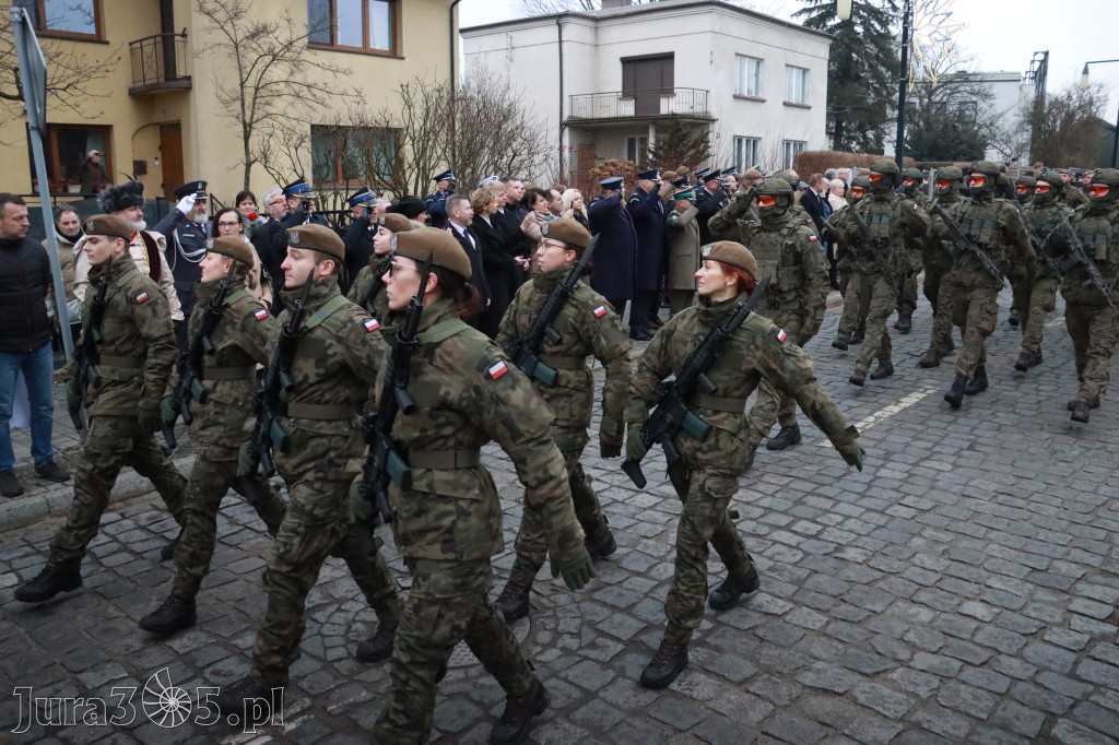 Fotorelacja: Defilada 13. Śląskiej Brygady Obrony Terytorialnej w Myszkowie