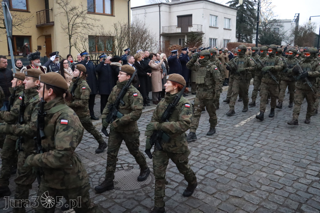 Fotorelacja: Defilada 13. Śląskiej Brygady Obrony Terytorialnej w Myszkowie