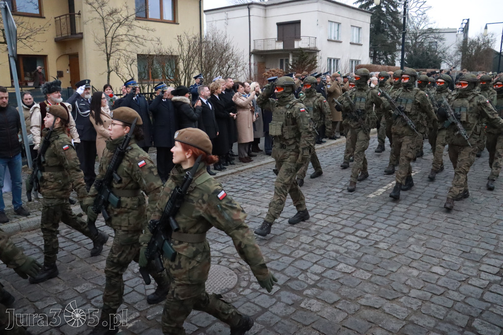 Fotorelacja: Defilada 13. Śląskiej Brygady Obrony Terytorialnej w Myszkowie
