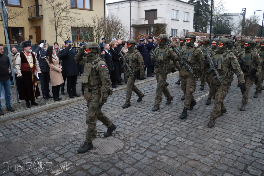 Fotorelacja: Defilada 13. Śląskiej Brygady Obrony Terytorialnej w Myszkowie