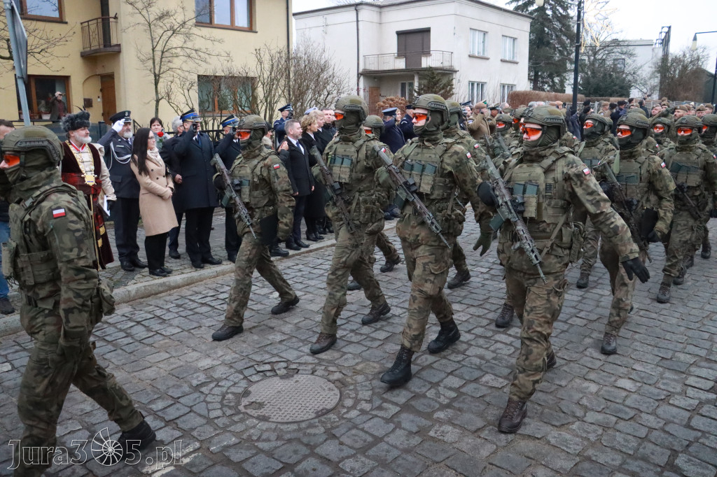 Fotorelacja: Defilada 13. Śląskiej Brygady Obrony Terytorialnej w Myszkowie
