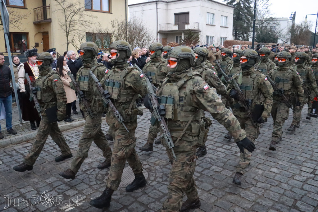 Fotorelacja: Defilada 13. Śląskiej Brygady Obrony Terytorialnej w Myszkowie