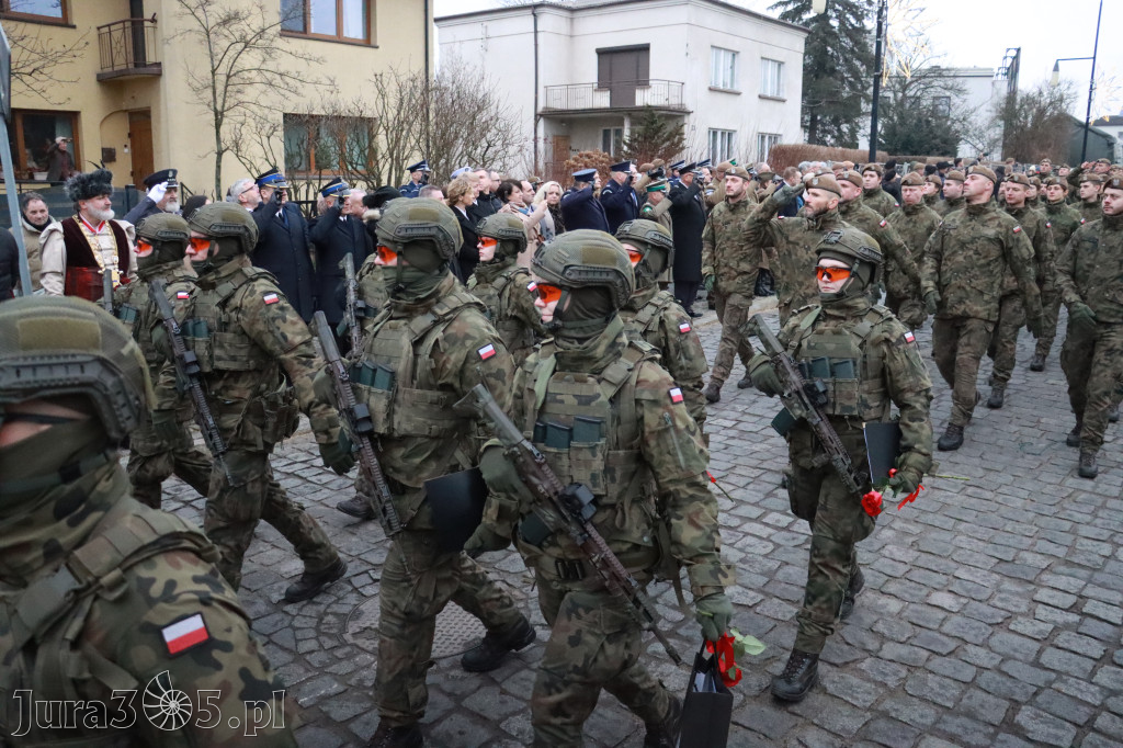 Fotorelacja: Defilada 13. Śląskiej Brygady Obrony Terytorialnej w Myszkowie