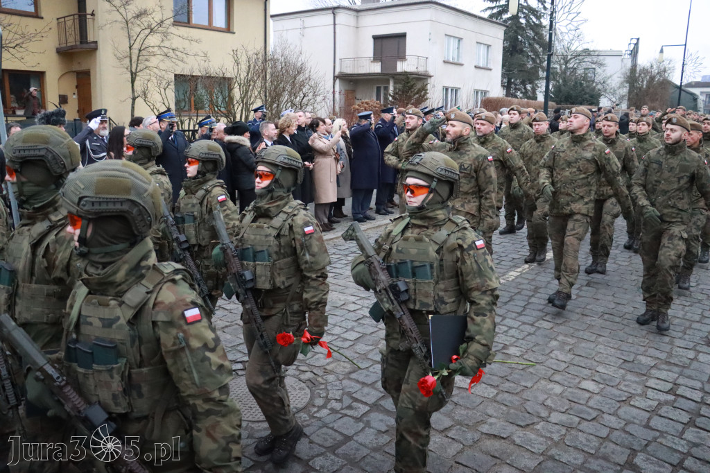 Fotorelacja: Defilada 13. Śląskiej Brygady Obrony Terytorialnej w Myszkowie