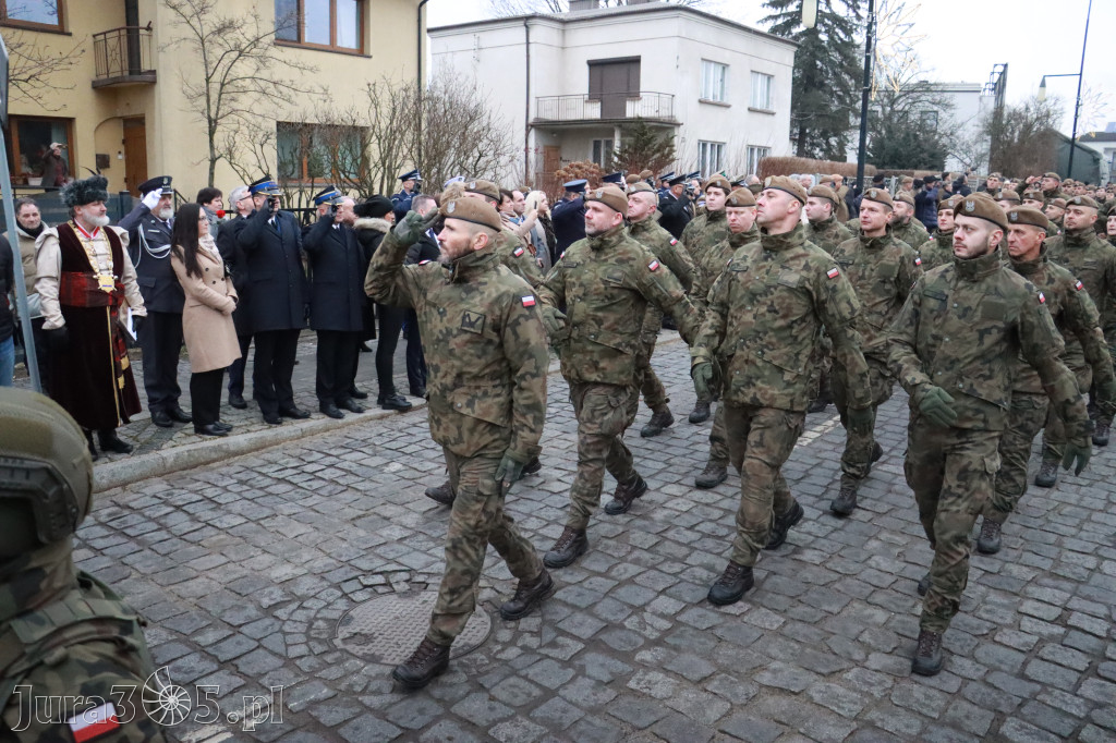 Fotorelacja: Defilada 13. Śląskiej Brygady Obrony Terytorialnej w Myszkowie