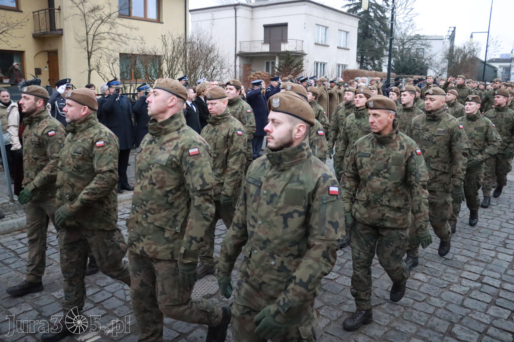 Fotorelacja: Defilada 13. Śląskiej Brygady Obrony Terytorialnej w Myszkowie