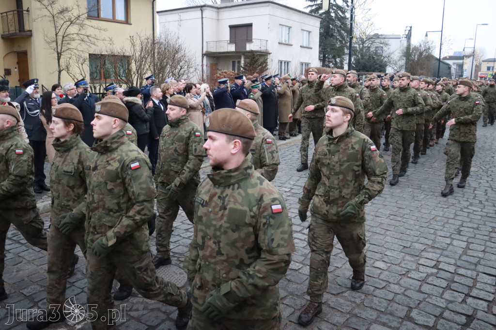 Fotorelacja: Defilada 13. Śląskiej Brygady Obrony Terytorialnej w Myszkowie
