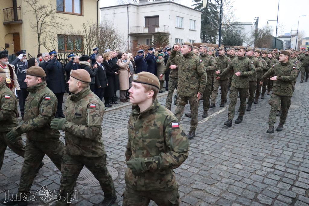 Fotorelacja: Defilada 13. Śląskiej Brygady Obrony Terytorialnej w Myszkowie