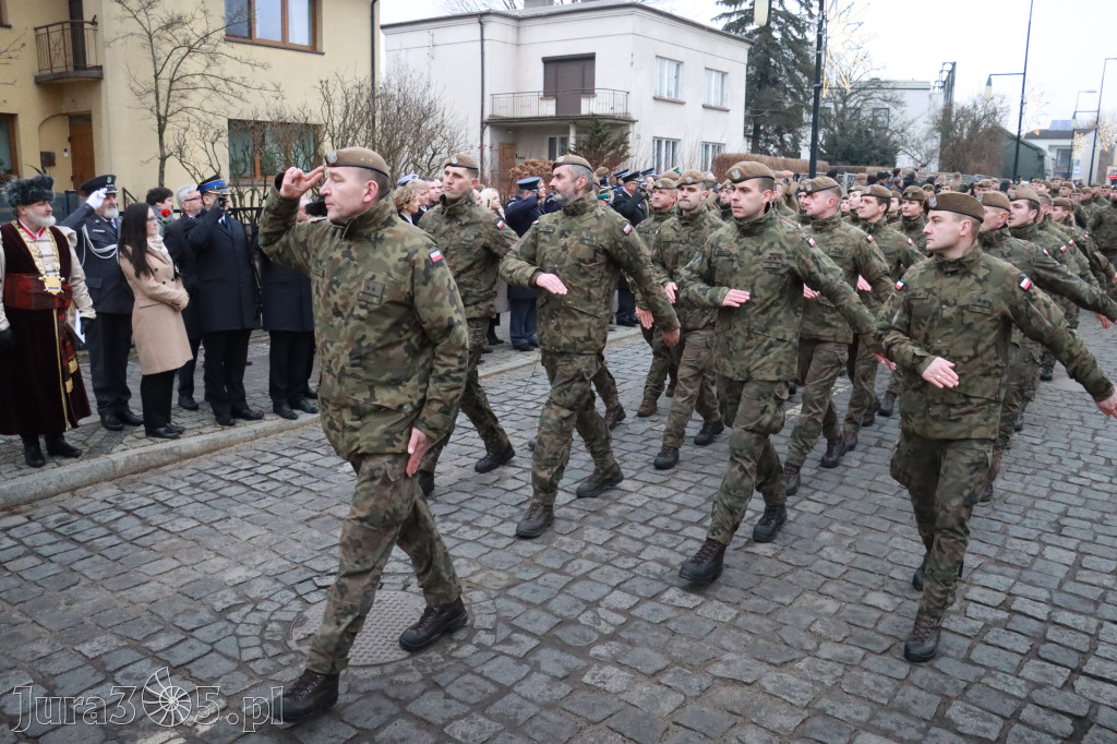 Fotorelacja: Defilada 13. Śląskiej Brygady Obrony Terytorialnej w Myszkowie
