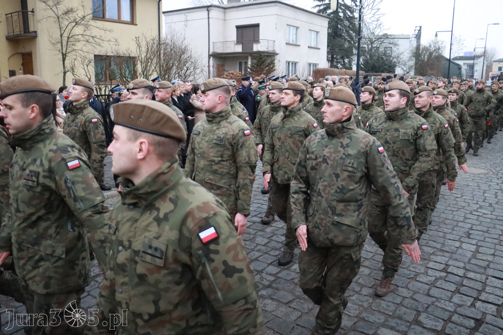 Fotorelacja: Defilada 13. Śląskiej Brygady Obrony Terytorialnej w Myszkowie