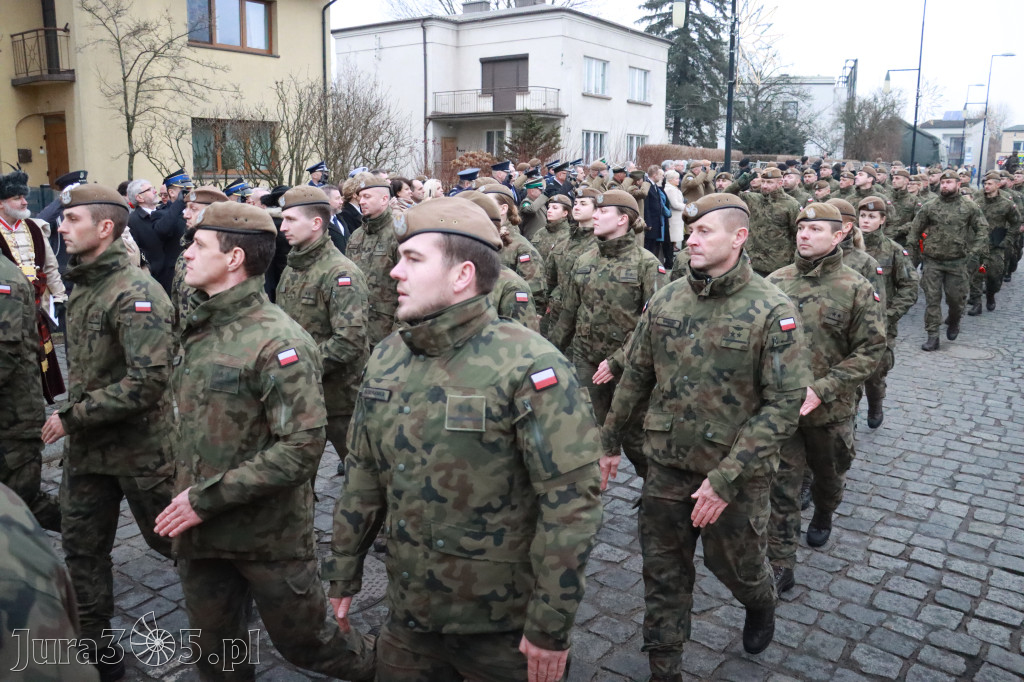 Fotorelacja: Defilada 13. Śląskiej Brygady Obrony Terytorialnej w Myszkowie