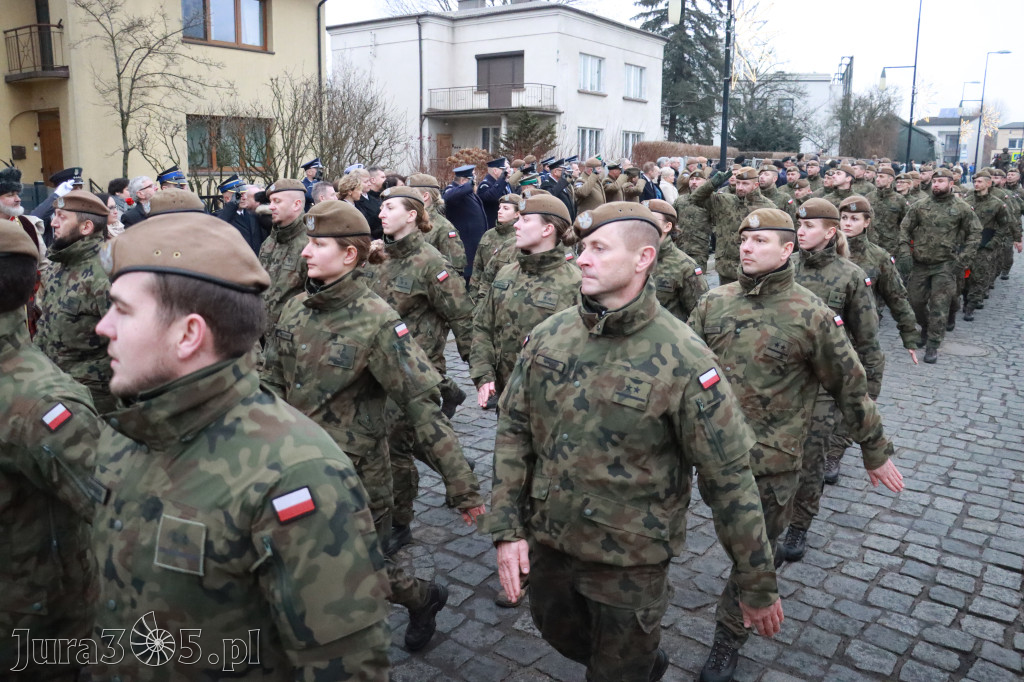 Fotorelacja: Defilada 13. Śląskiej Brygady Obrony Terytorialnej w Myszkowie