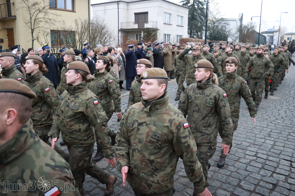 Fotorelacja: Defilada 13. Śląskiej Brygady Obrony Terytorialnej w Myszkowie