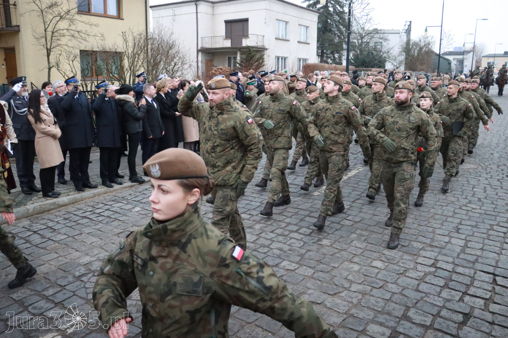 Fotorelacja: Defilada 13. Śląskiej Brygady Obrony Terytorialnej w Myszkowie