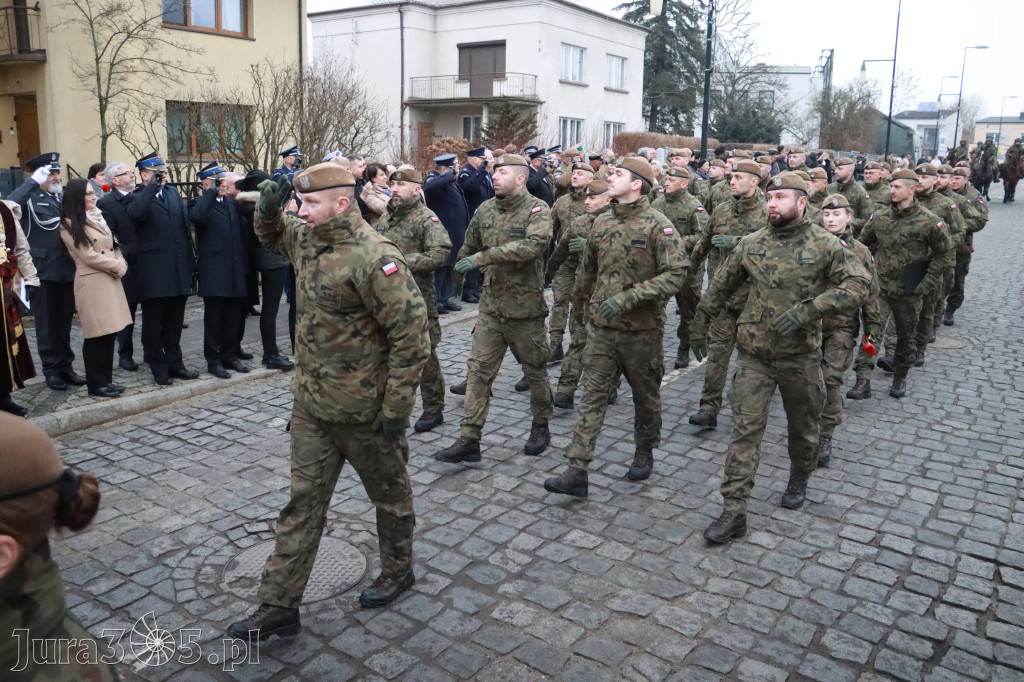 Fotorelacja: Defilada 13. Śląskiej Brygady Obrony Terytorialnej w Myszkowie