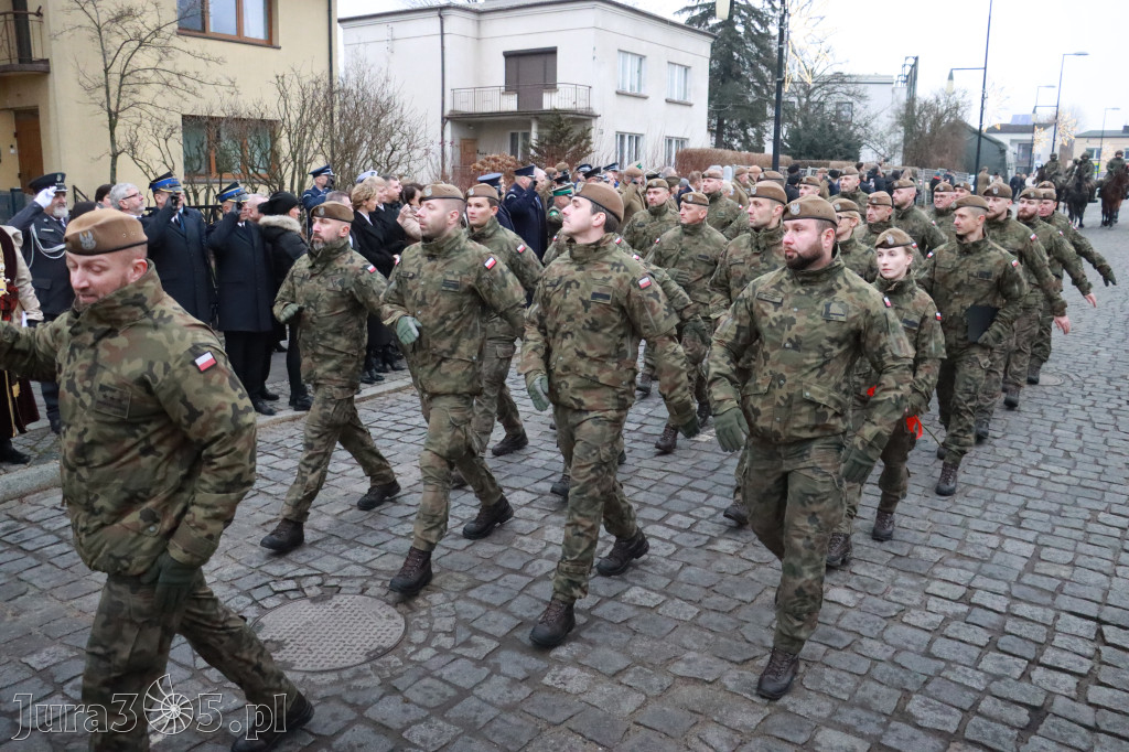 Fotorelacja: Defilada 13. Śląskiej Brygady Obrony Terytorialnej w Myszkowie