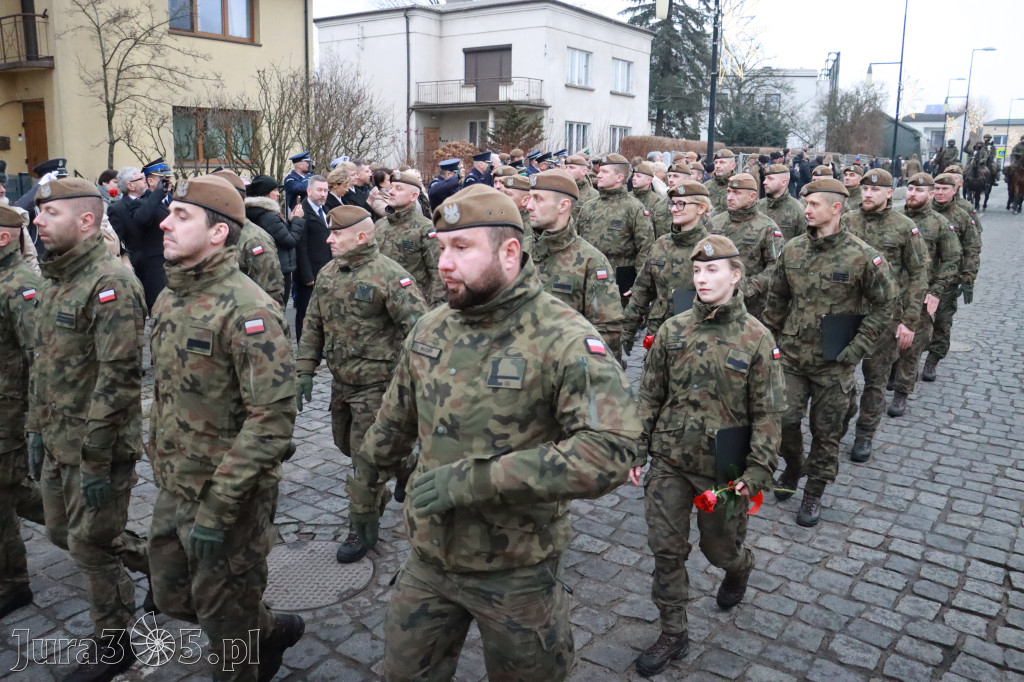 Fotorelacja: Defilada 13. Śląskiej Brygady Obrony Terytorialnej w Myszkowie