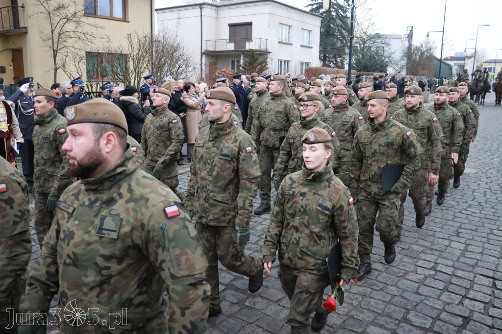 Fotorelacja: Defilada 13. Śląskiej Brygady Obrony Terytorialnej w Myszkowie