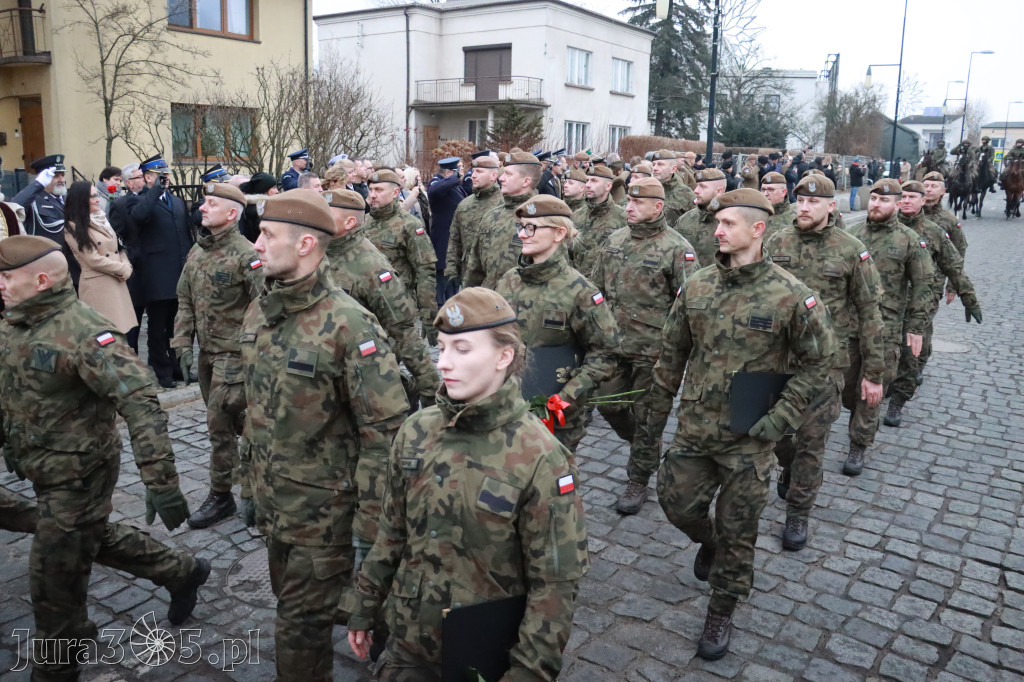 Fotorelacja: Defilada 13. Śląskiej Brygady Obrony Terytorialnej w Myszkowie
