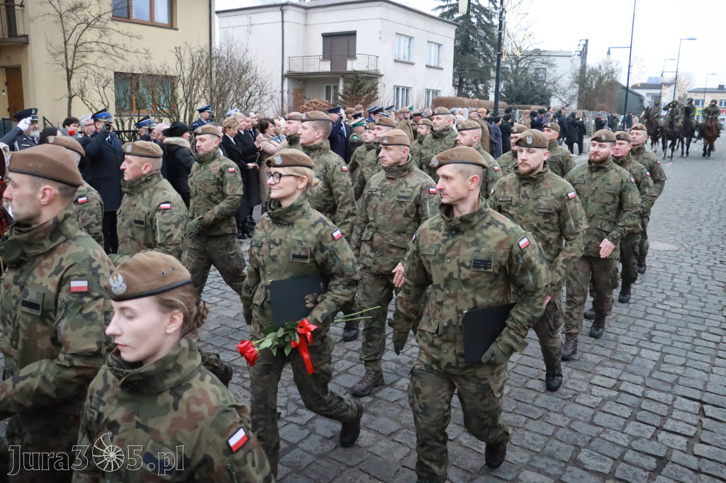 Fotorelacja: Defilada 13. Śląskiej Brygady Obrony Terytorialnej w Myszkowie