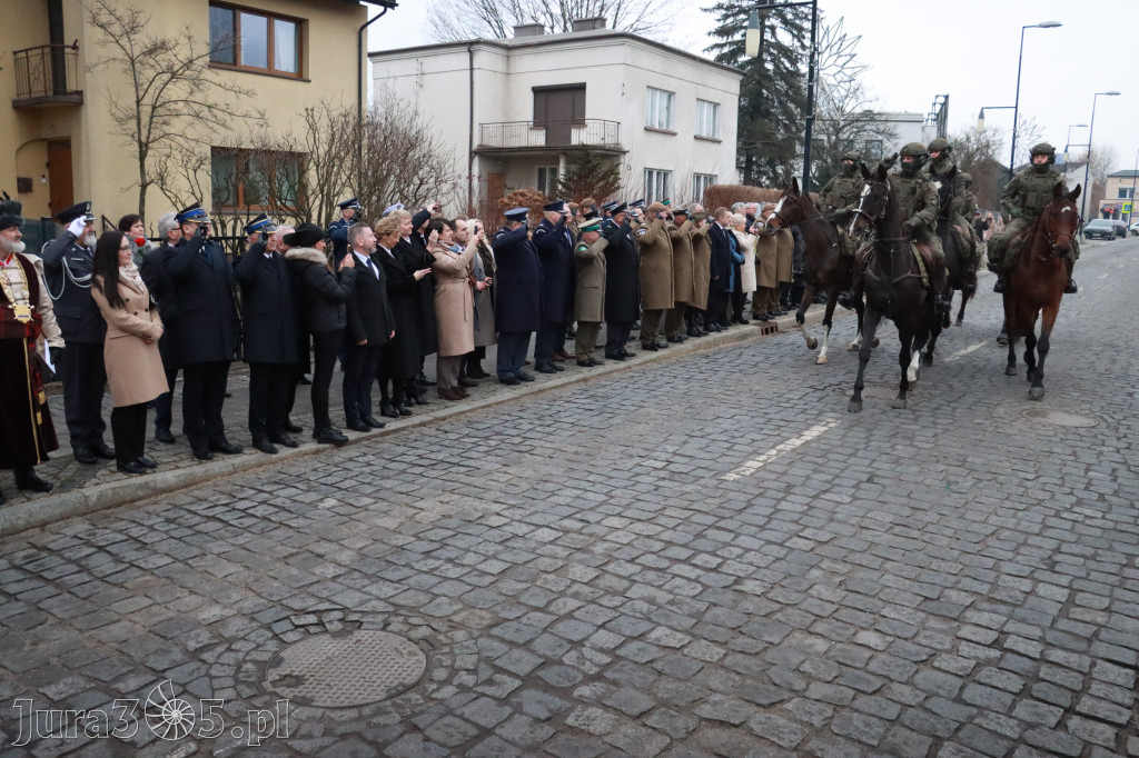 Fotorelacja: Defilada 13. Śląskiej Brygady Obrony Terytorialnej w Myszkowie